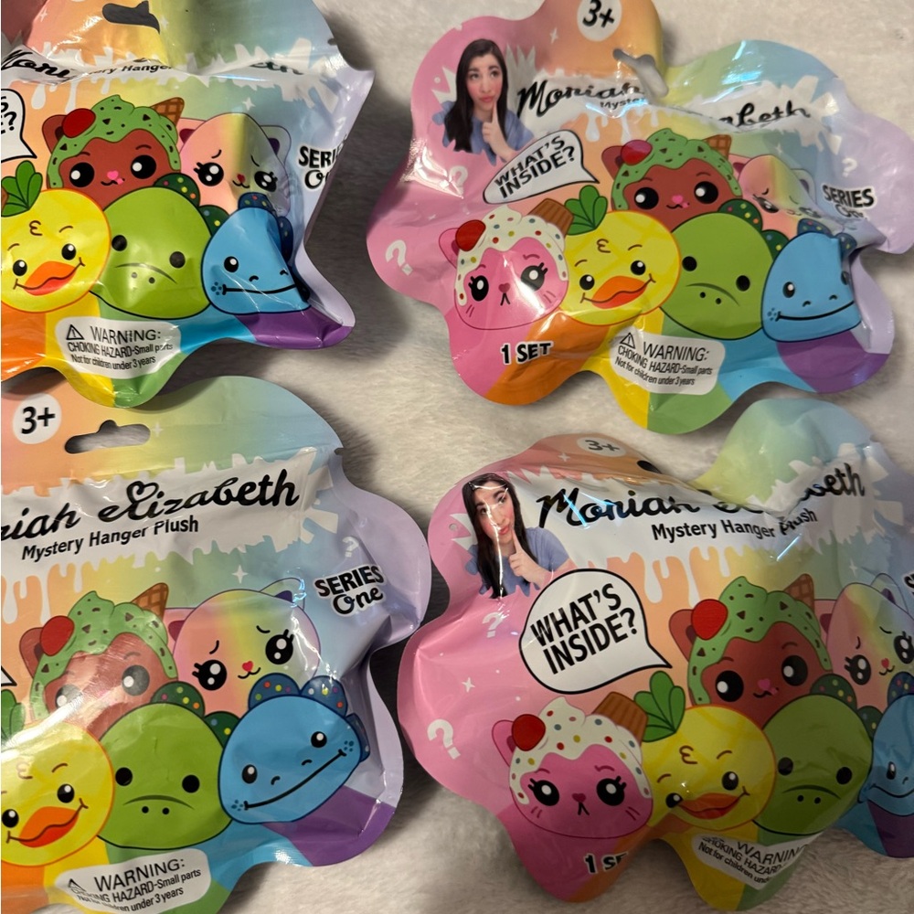 Moriah Elizabeth (4) mystery hanger plush brand new in package